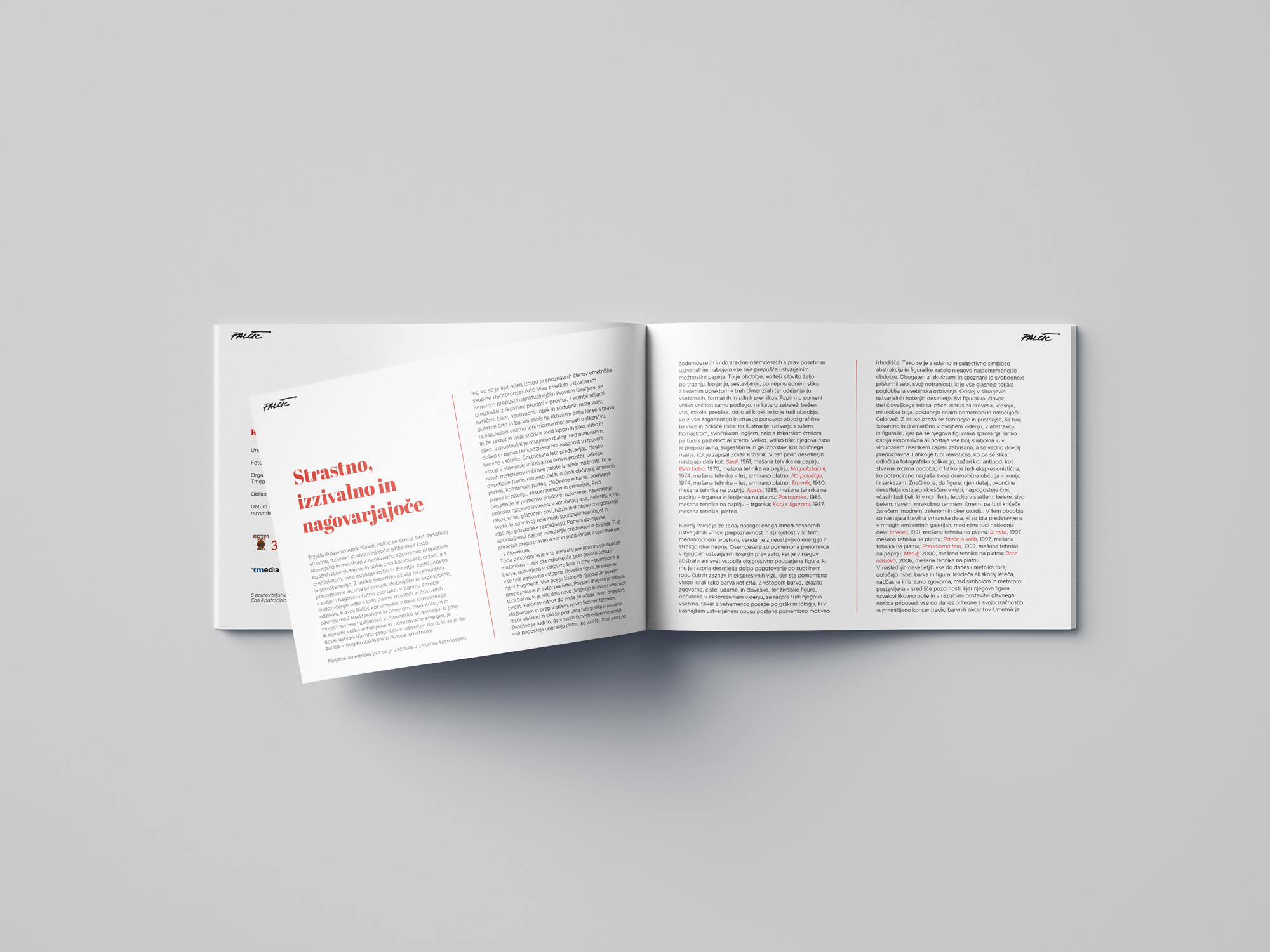 Klavdij Palčič - Mostra d'arte