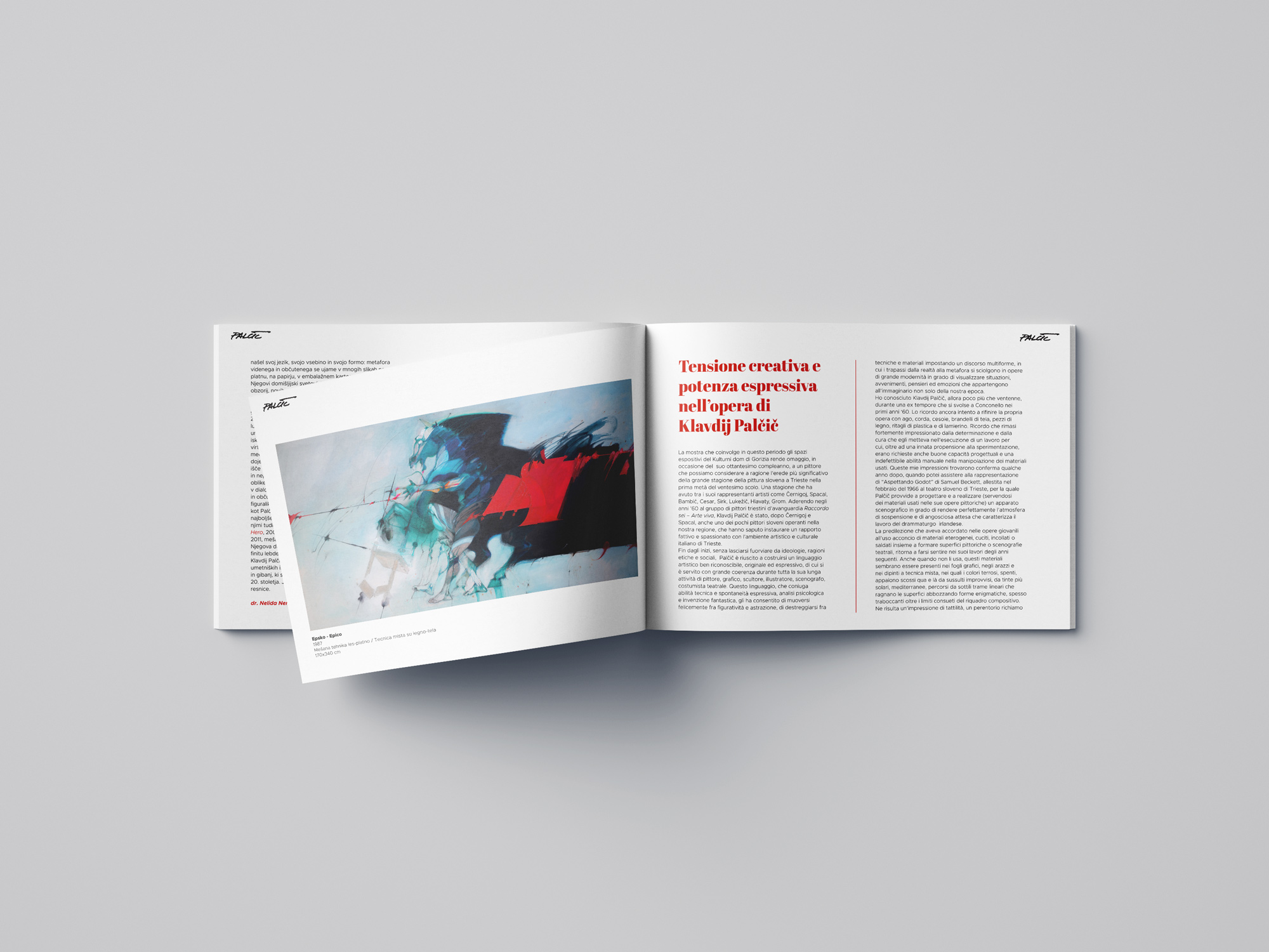 Klavdij Palčič - Mostra d'arte